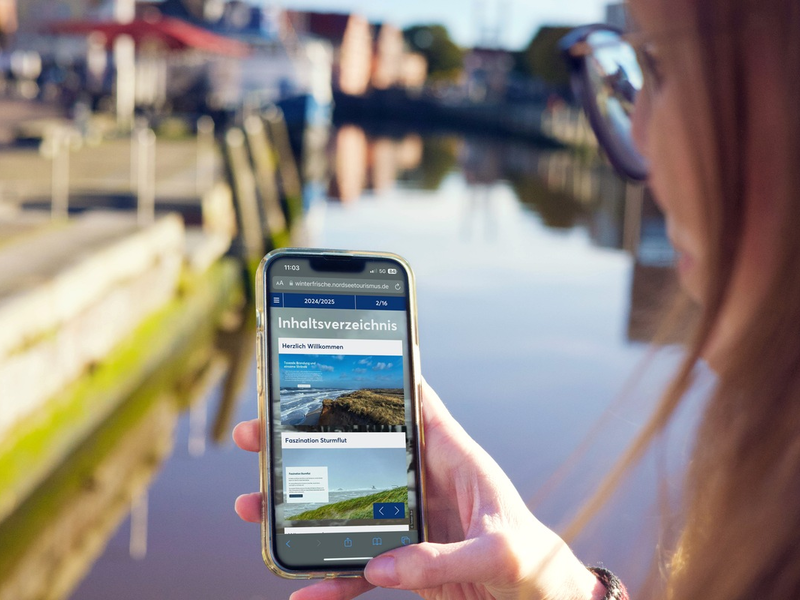 Neues Online-Wintermagazin der Nordsee Schleswig-Holstein - Foto: presseportal.de