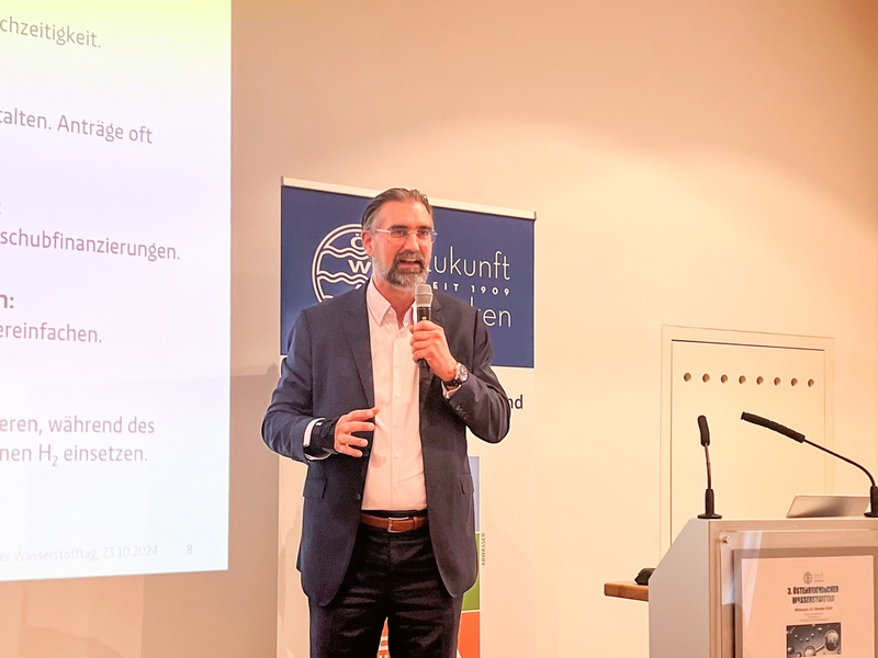 Wasserstoff funktioniert - doch nicht zum aktuellen Preis - Westfalen-Vorstand Perkmann spricht beim 3. Österreichischen Wasserstofftag in Wien über den H2-Hochlauf im industriellen Mittelstand - Foto: presseportal.de