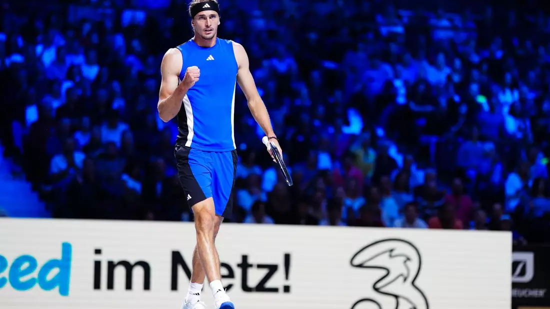Alexander Zverev darf beim Turnier in Wien erneut jubeln. - Bild: Eva Manhart/APA/dpa
