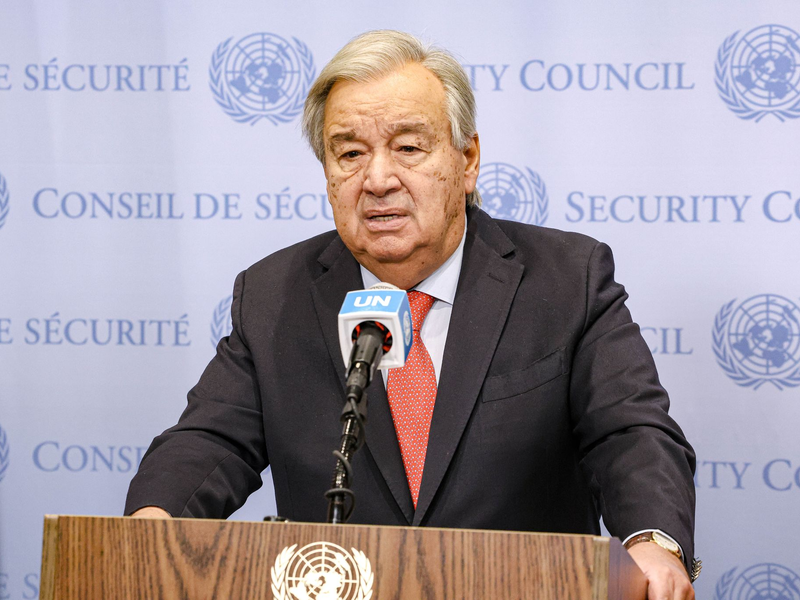 US-Generalsekretär Guterres fordert eine Fortsetzung der Waffebruhe. (Archivbild)  - Foto: Bianca Otero/ZUMA Press Wire/dpa