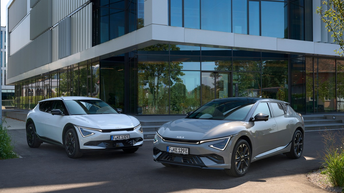 Überarbeiteter Kia EV6 ab sofort bestellbar: Geschärftes Design, größere Reichweite, neue Technologien - Foto: presseportal.de