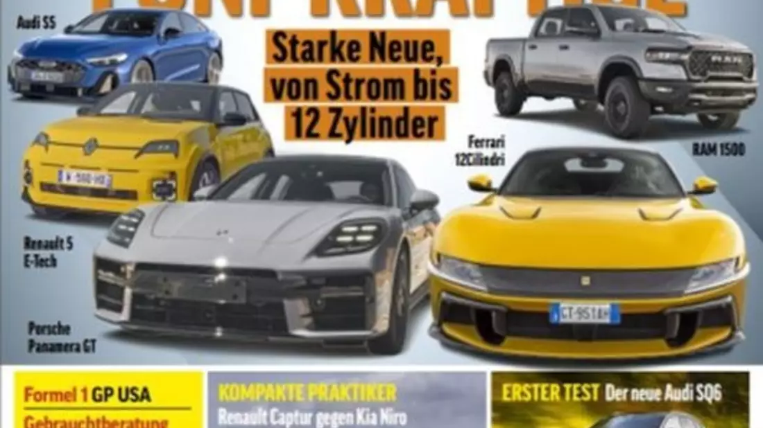 autonis BESTE DESIGN-NEUHEIT 2024 / Leserwahl auto motor und sport: Porsche-Look begeistert über Klassen hinweg - Bild: presseportal.de
