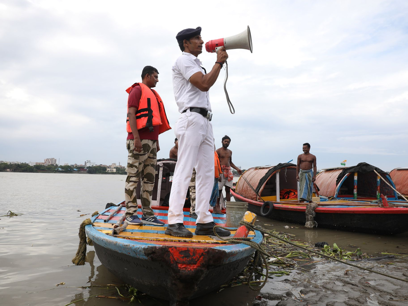 Viele Menschen im Golf von Bengalen müssen evakuiert werden. - Foto: Rupak De Chowdhuri/ZUMA Press Wire/dpa