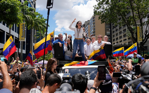 Machado musste im Sommer untertauchen. (Archivbild) - Foto: Ariana Cubillos/AP/dpa