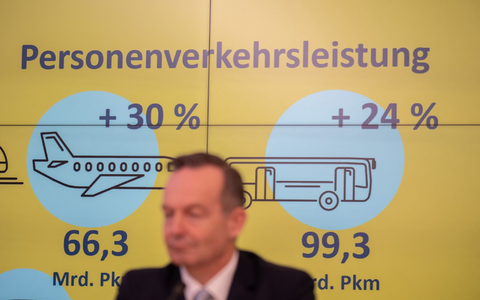 Laut der aktuellen Verkehrsprognose der Bundesregierung bleibt die Straße auch 2040 der dominierende Verkehrsträger.  - Foto: Michael Kappeler/dpa