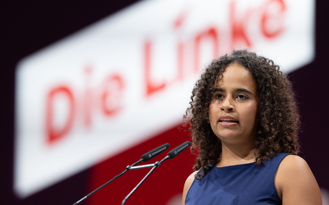 Sarah-Lee Heinrich war Gastrednerin beim Bundesparteitag der Partei Die Linke. (Archivfoto) - Foto: Hendrik Schmidt/dpa