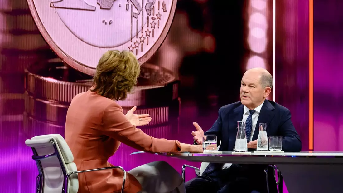 maybrit illner im ZDF: Bundeskanzler will auf Industriegipfel vertrauliche Meinungsbildung - Bild: presseportal.de
