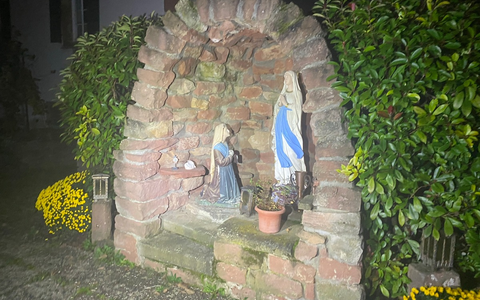 POL-PDLD: Vandalismus an Heiligenfiguren - Foto: presseportal.de