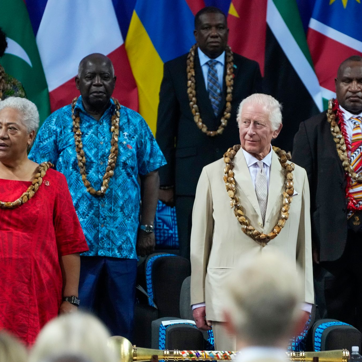 Charles hielt bei dem Gipfel die Eröffnungsrede. - Foto: Rick Rycroft/AP POOL/dpa