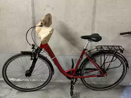POL-DA: Erzhausen: Polizei sucht Besitzer zweier sichergestellter Fahrräder / Weißes Mountainbike und rotes Damenrad - Foto: presseportal.de