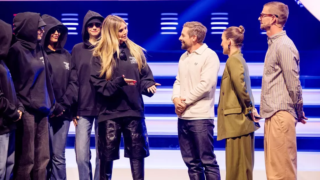 Heidi Klum Klaas Heufer-Umlauf Jeannine Michaelsen Joko Winterscheidt Duell um die Welt - Bild: Joyn/Nadine Rupp, presseportal.de