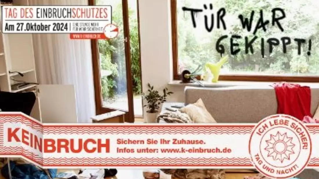 LPI-GTH: Dunkle Jahreszeit- Zeit der Wohnungseinbrüche - Bild: presseportal.de