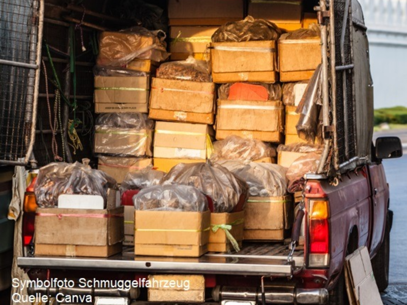 LKA-RP: Europaweiter Aktionstag gegen professionelle Schmuggelfahrzeuge - Kontrollen in mehreren europäischen Staaten und sieben deutschen Bundesländern - Foto: presseportal.de