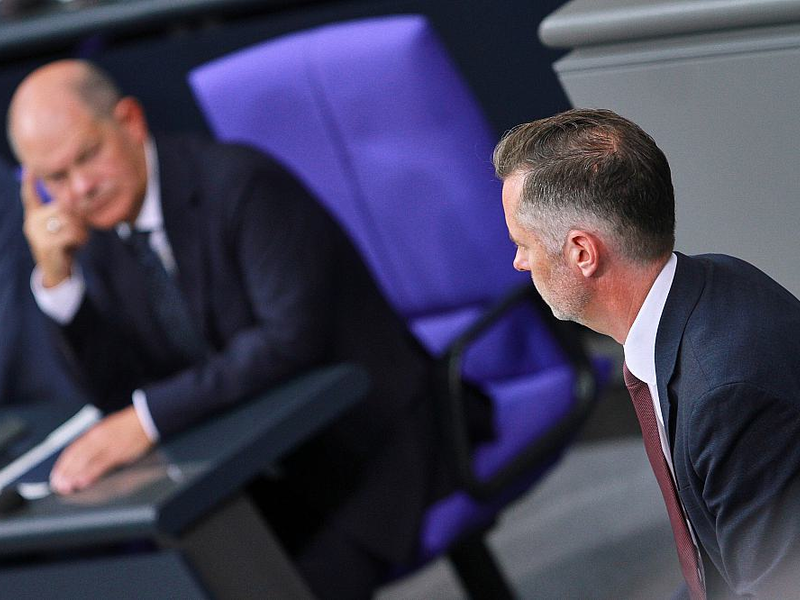 Olaf Scholz und Christian Dürr (Archiv) - Foto: über dts Nachrichtenagentur