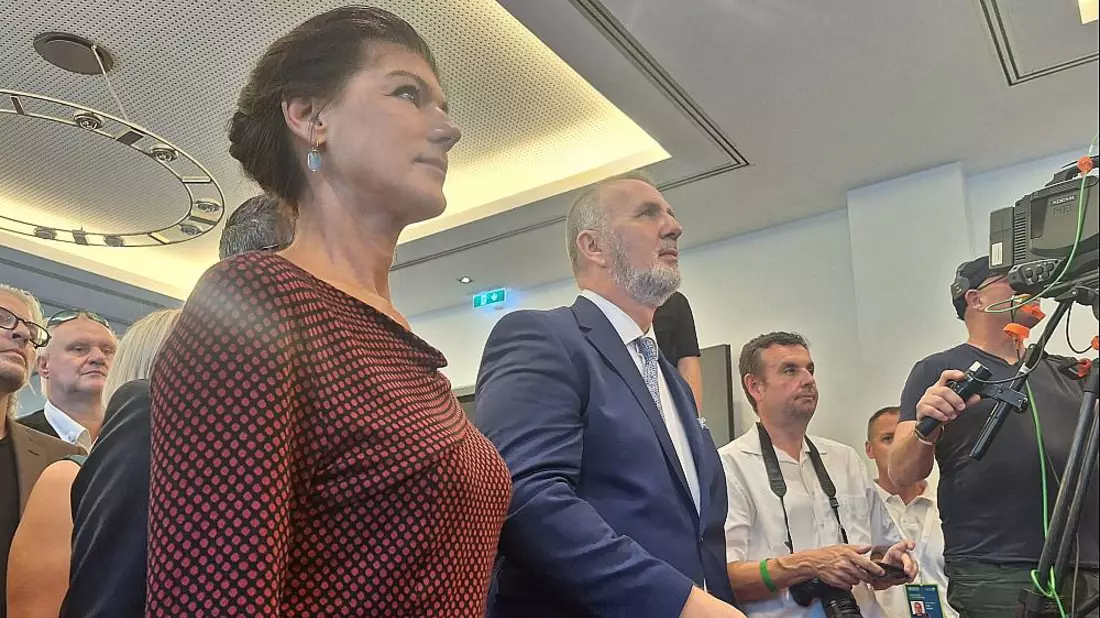 Sahra Wagenknecht und Steffen Schütz (Archiv) - Bild: über dts Nachrichtenagentur