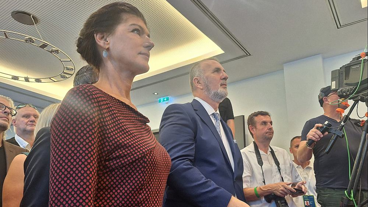 Sahra Wagenknecht und Steffen Schütz (Archiv) - Foto: über dts Nachrichtenagentur