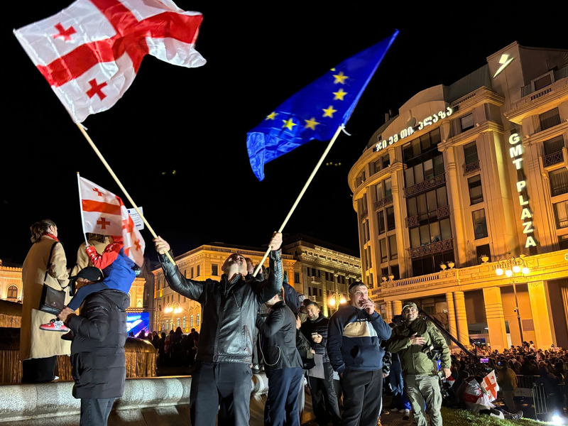 Die Südkaukasusrepublik Georgien steht vor einer richtungsweisenden Wahl. (Archivbild) - Foto: Katharina Schröder/dpa