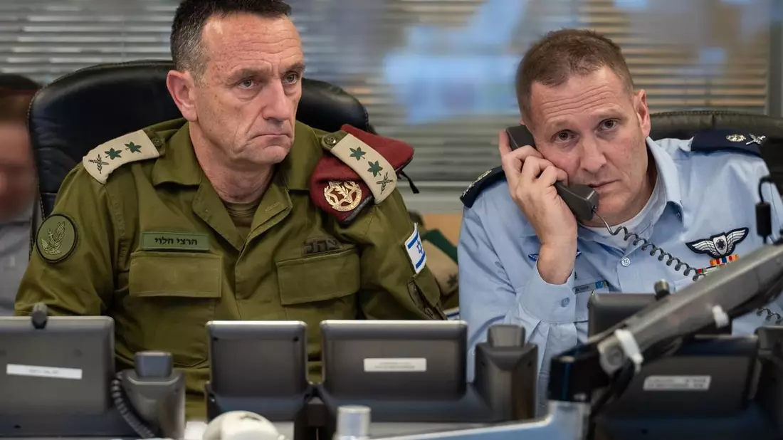 Israels Armeechef Halevi leitet den Angriff. (Archivbild) - Bild: Uncredited/IDF/X/dpa