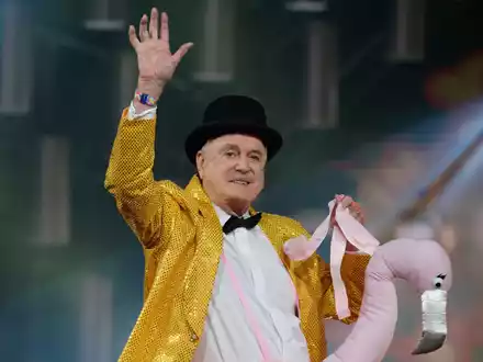 John Cleese bei der Verleihung des «Deutschen Comedypreises 2019» für sein Lebenswerk. (Archivbild) - Foto: Henning Kaiser/dpa