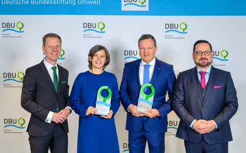 Mutmacher für den Schutz der Erde / DBU zeichnet Franziska Tanneberger und Thomas Speidel aus - Foto: presseportal.de