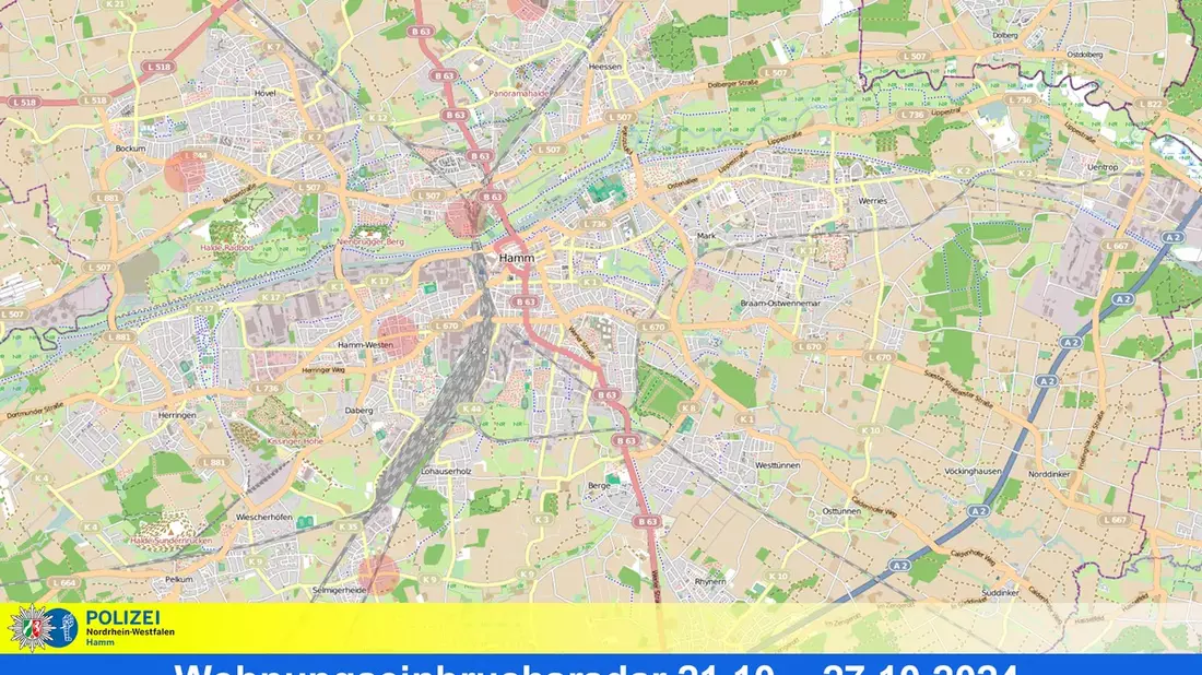 POL-HAM: Wohnungseinbruchsradar Hamm für die Woche vom 21. Oktober bis 27. Oktober - Bild: presseportal.de