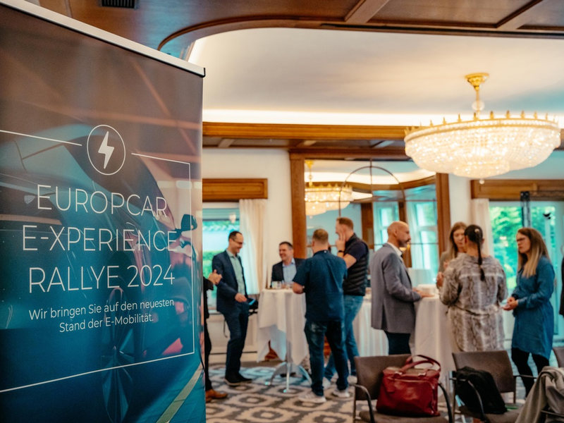 Europcar bringt Firmenkunden bei B2B-Eventreihe E-Xperience Rallye Elektromobilität näher - Foto: presseportal.de