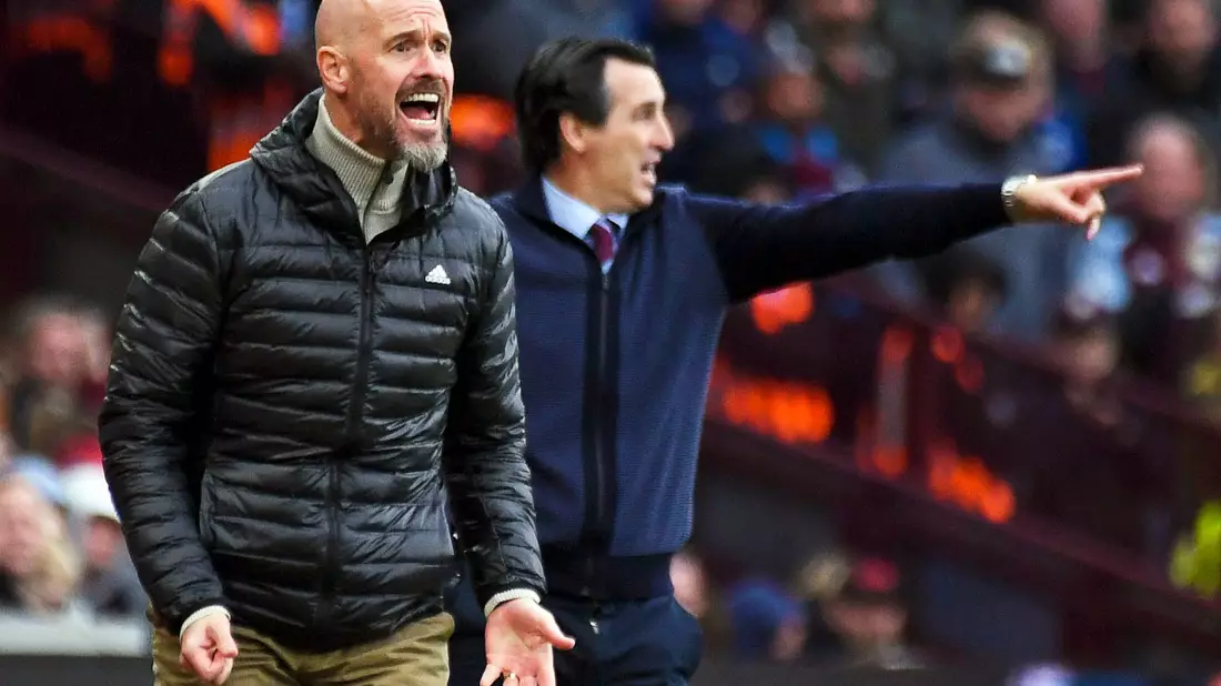 Brachte Man United keinen Erfolg: Erik ten Hag - Bild: Rui Vieira/AP/dpa