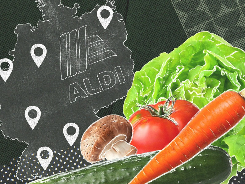 Bitte aktualisierte Meldung beachten: ZDF-Reihe Greenwashed? nimmt sich ALDI vor / Reporter Andreas Stamm checkt das Versprechen von Regionalität - Foto: presseportal.de