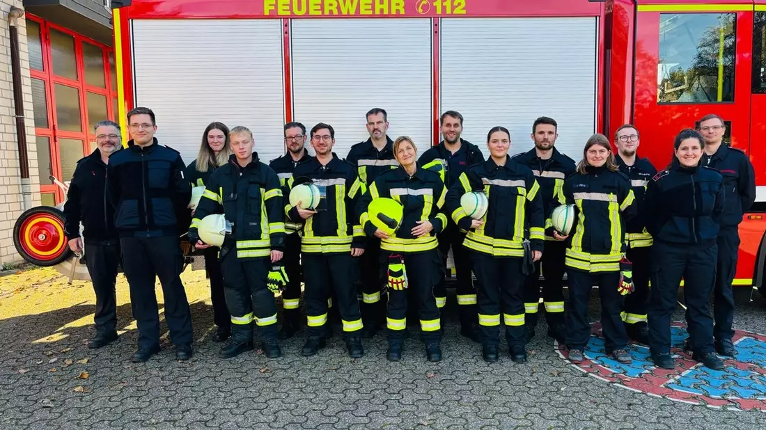 FW Leichlingen: Der erste Schritt ist getan - Erfolgreicher Abschluss des Truppmann 1-Lehrgang - Bild: presseportal.de