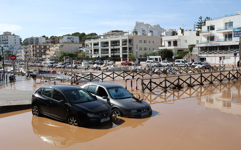 Auch im Küstenort Porto Cristo gab es Überschwemmungen. - Foto: Isaac Buj/EUROPA PRESS/dpa