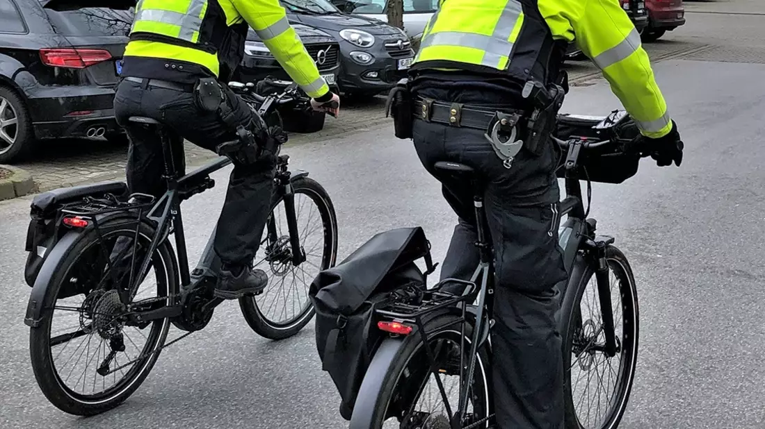 POL-NE: Der Verkehrsdienst auf zwei Rädern - Die Vorteile der Fahrräder im Stadtgebiet - Bild: presseportal.de