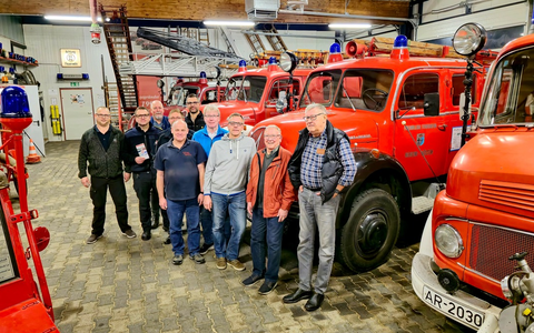 FW-AR: Neue Wehrführung stellt sich bei der Arnsberger-Feuerwehr-Historie e.V. vor - Foto: presseportal.de