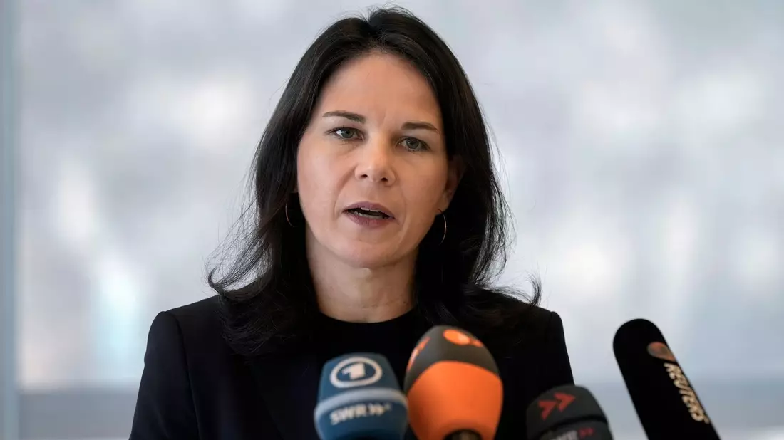 Außenministerin Annalena Baerbock hat die Hinrichtung verurteilt. (Archivbild) - Bild: Bilal Hussein/AP/dpa