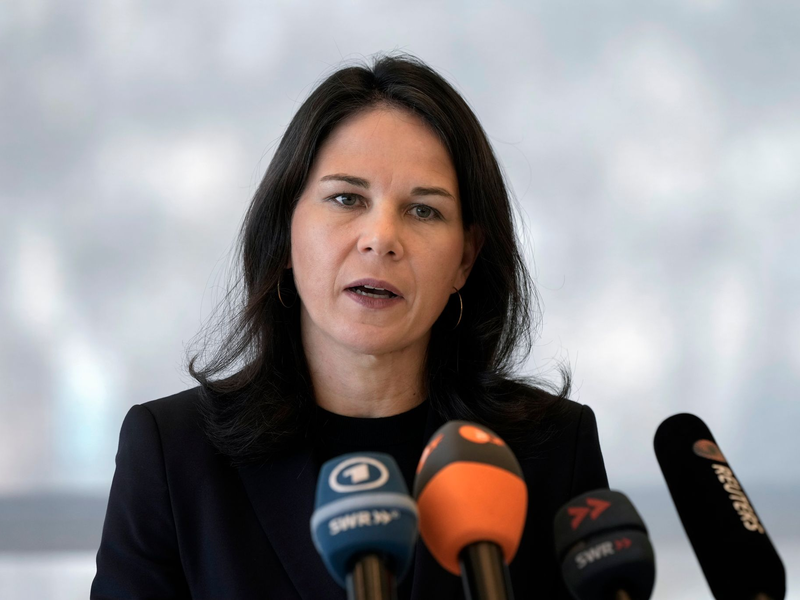 Außenministerin Annalena Baerbock hat die Hinrichtung verurteilt. (Archivbild) - Foto: Bilal Hussein/AP/dpa