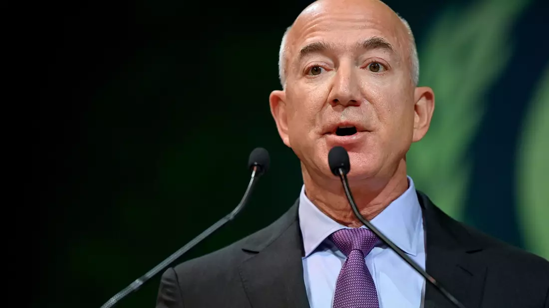 Jeff Bezos kaufte die «Washington Post» 2013. (Archivbild) - Bild: Paul Ellis/AFP/dpa