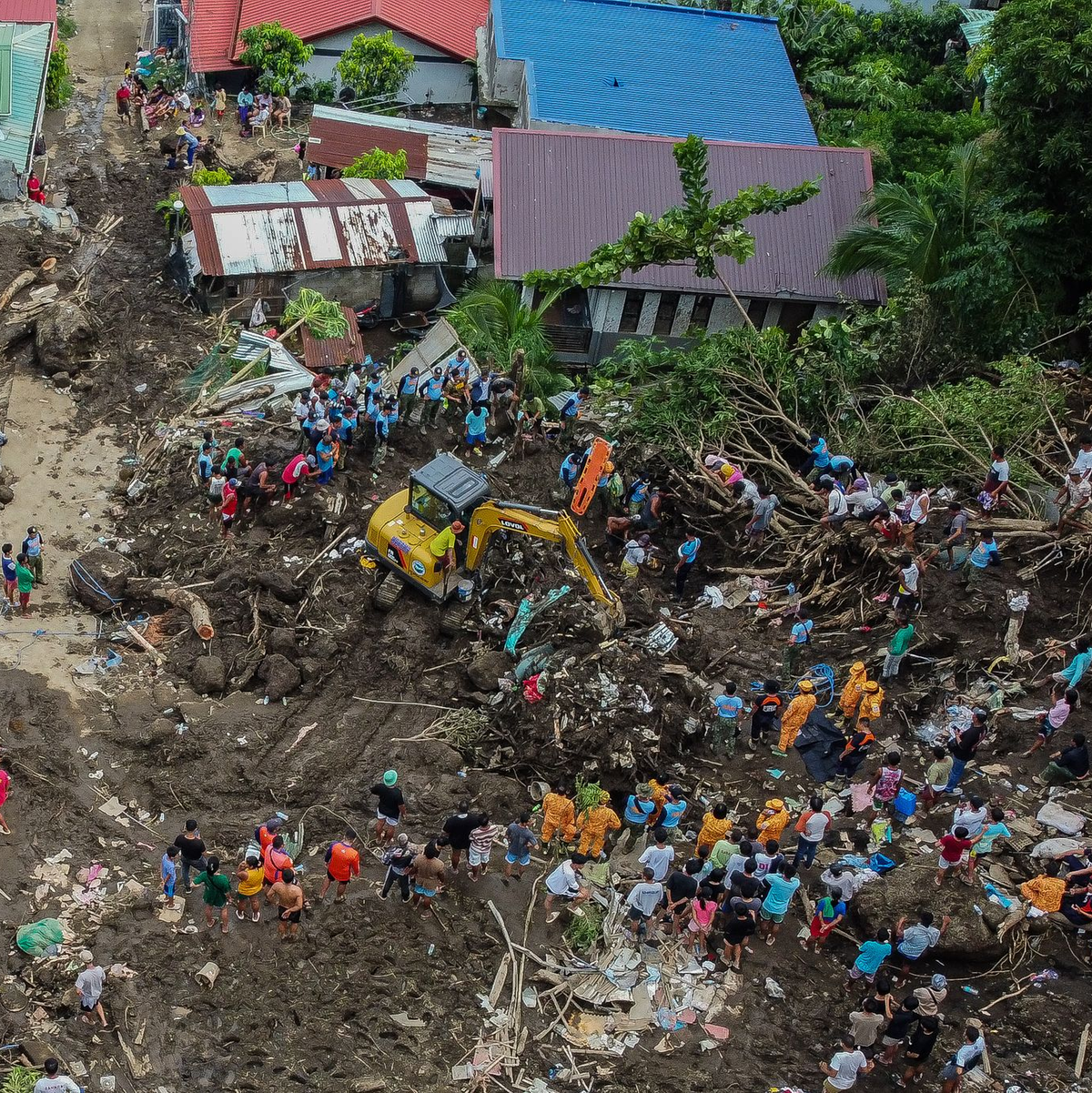 Die Zerstörungen durch den Sturm «Trami» sind gewaltig. - Foto: Rouelle Umali/XinHua/dpa