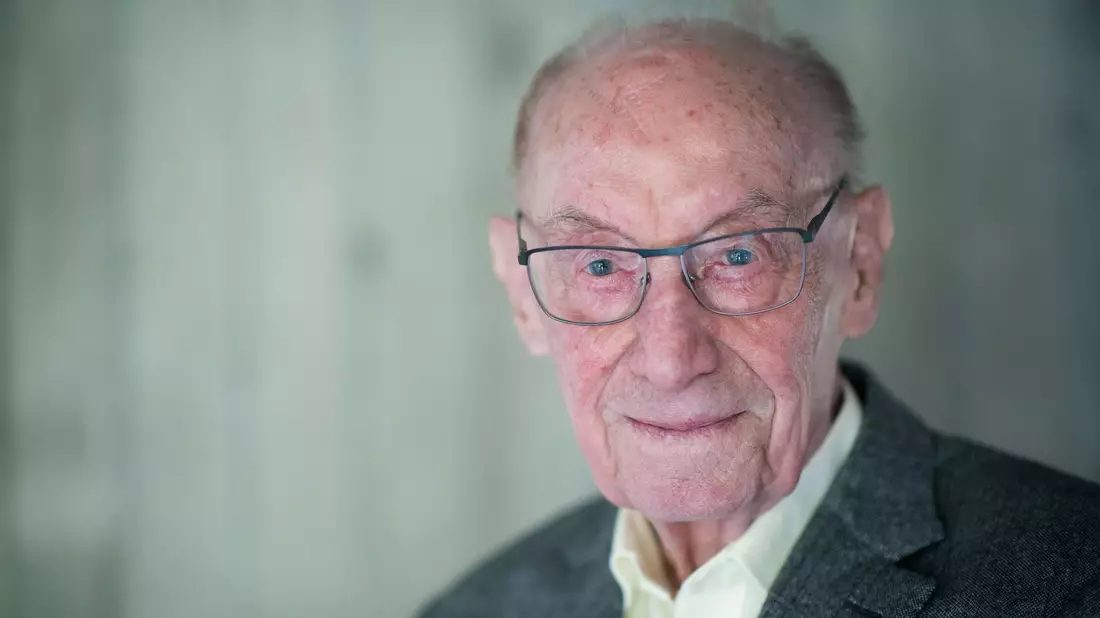 Edzard Reuter, ehemaliger Vorstandsvorsitzender der Daimler-Benz AG, ist am 27. Oktober 2024 im Alter von 96 Jahren in Stuttgart gestorben. - Bild: Marijan Murat/dpa