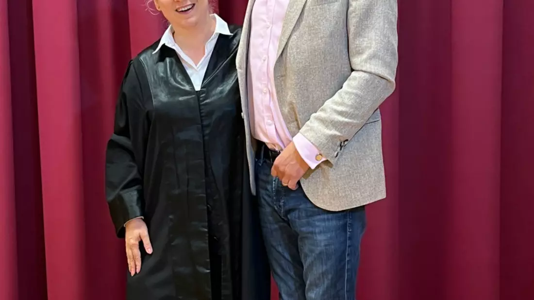 Zwei Leben - Die Strafsache Wilhelm Schweiger, Roman der blinden Strafverteidigerin Pamela Pabst als Hörbuch erschienen, gelesen von Ingo Hoppe - Bild: presseportal.de
