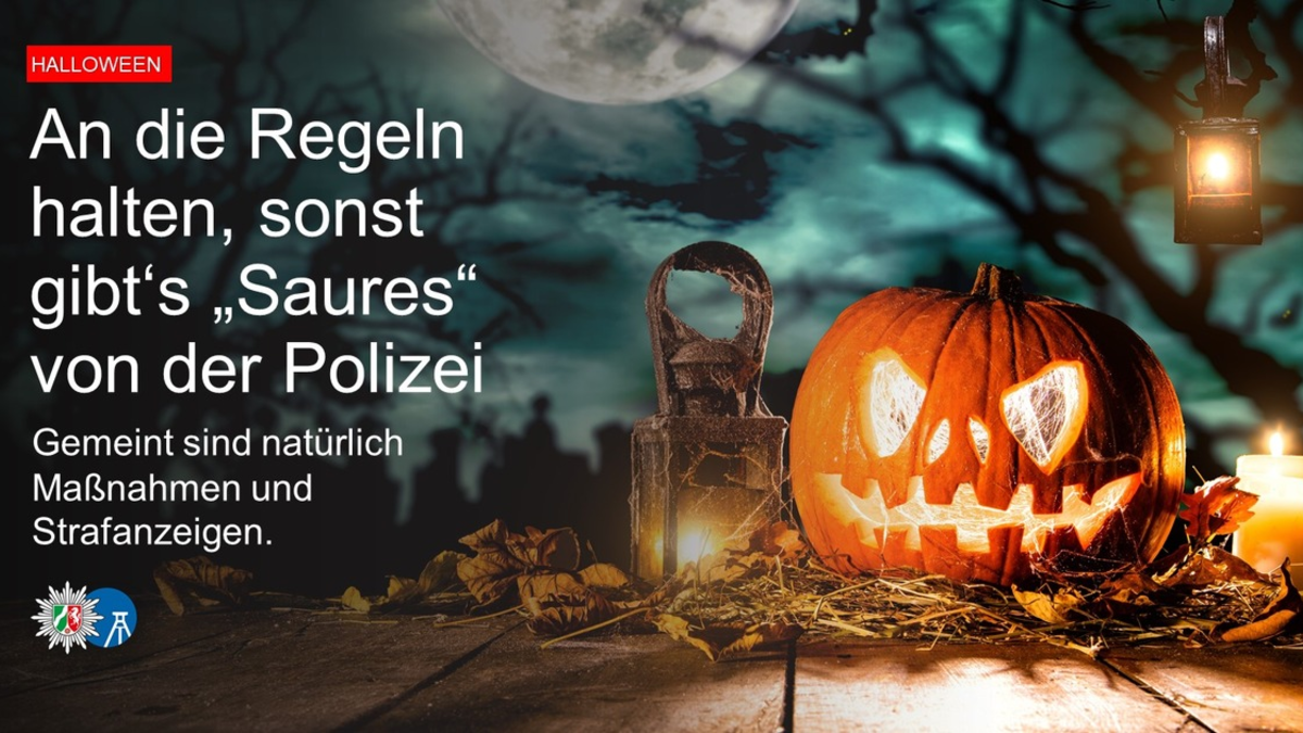 POL-BO: Mahnung zu Halloween: An die Spielregeln halten, sonst gibt's 