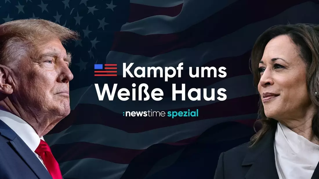 Donald Trump Kamala Harris  - Bild: Seven.One Entertainment Group, presseportal.de