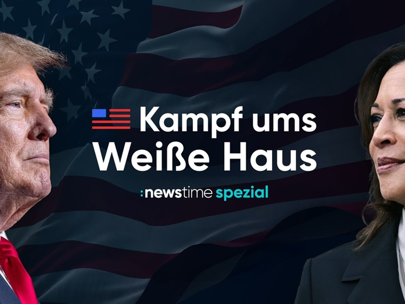 Donald Trump Kamala Harris  - Foto: Seven.One Entertainment Group, presseportal.de
