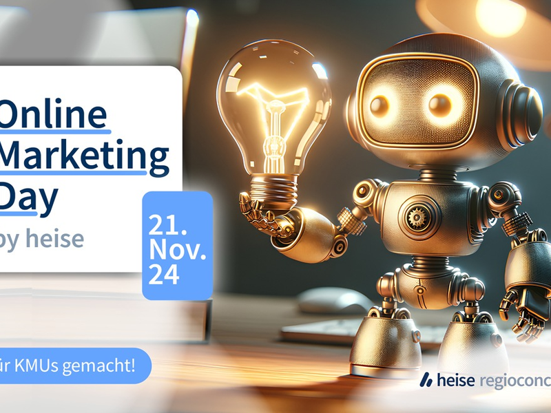 Online Marketing Day by heise: Digitales Know-how für KMU / Marketing-Spezialisten teilen Wissen im Medienhaus - Foto: presseportal.de