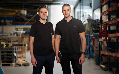 Luka Glavas und Lukas Weiner von der matchandmake GmbH: Wie digitale Sichtbarkeit den Wettbewerbsvorteil bei der Neukundengewinnung in der Industrie sichert - Foto: presseportal.de Luka Glavas und Lukas Weiner von der matchandmake GmbH: Wie digitale Sichtbarkeit den Wettbewerbsvorteil bei der Neukundengewinnung in der Industrie sichert - Foto: presseportal.de