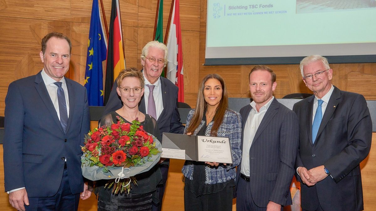 Auszeichnung für Wissenschaftlerin Prof. Dr. Kathrin Thedieck / Klüh Stiftung ehrt Wissenschaftlerin für Forschung zur Tuberösen Sklerose - Foto: presseportal.de