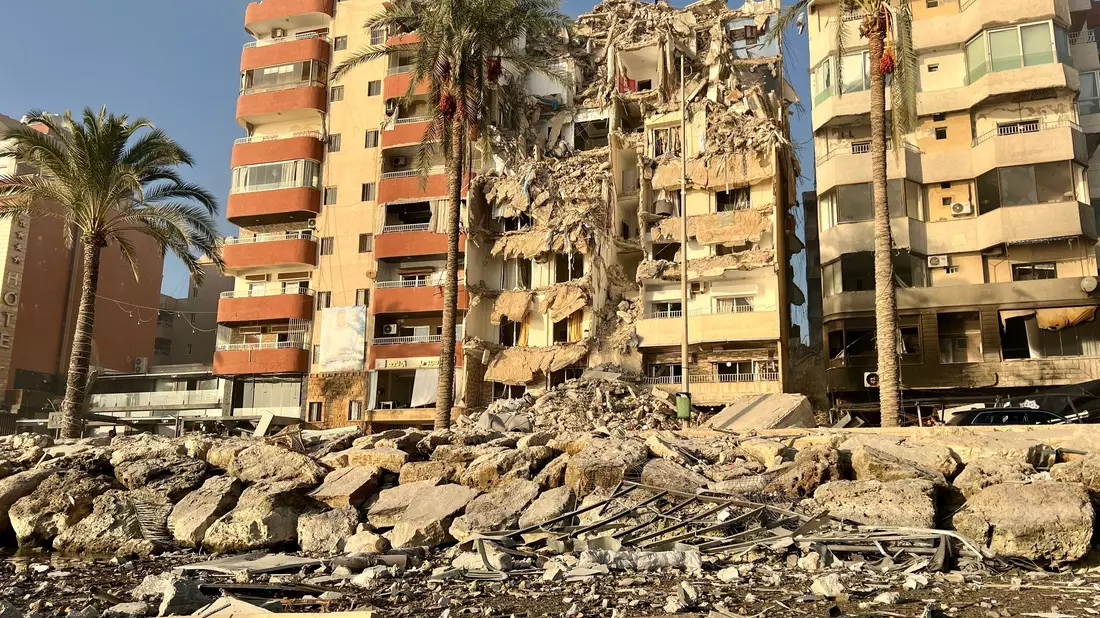 Israel hat erneut die Stadt Tyros im Südlibanon angegriffen. (Archivbild) - Bild: Ali Hashisho/XinHua/dpa