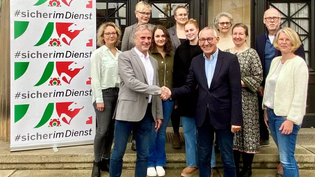 Präventionstag des Netzwerkes #sicherimDienst und des ZfsL Arnsberg / Gewaltprävention und Expertise Austausch - Bild: presseportal.de