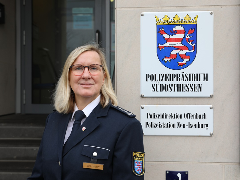 POL-OF: Julia Witthuhn ist neue Leiterin der Polizeistation Neu-Isenburg - Foto: presseportal.de