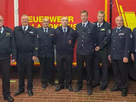 FW-LK Leer: Drei neue Führungskräfte in der Kreisfeuerwehr - Foto: presseportal.de