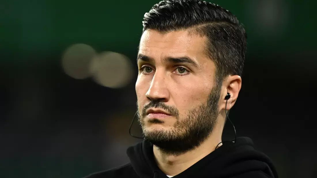 Trainer Nuri Sahin von Borussia Dortmund. - Bild: Swen Pförtner/dpa
