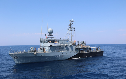 Hohlstablenkboot Pegnitz zurück aus der Ägäis - Foto: presseportal.de